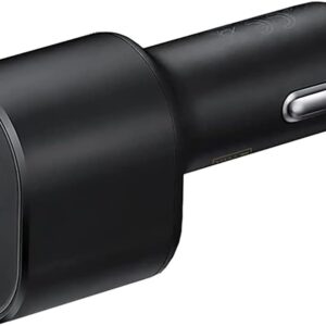 SAMSUNG Chargeur de voiture double ultra rapide USB (45 W + 15 W) Deux ports EP-L5300 Noir